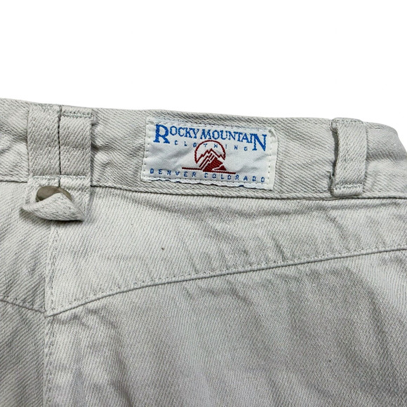 Rocky‎ Mountain Clothing Jeans Size 25" Vintage VTG 90s Women's Gray High Waist - Picture 4 of 12